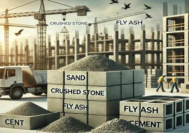 Z akých materiálov sa vyrábajú betónové tehly?