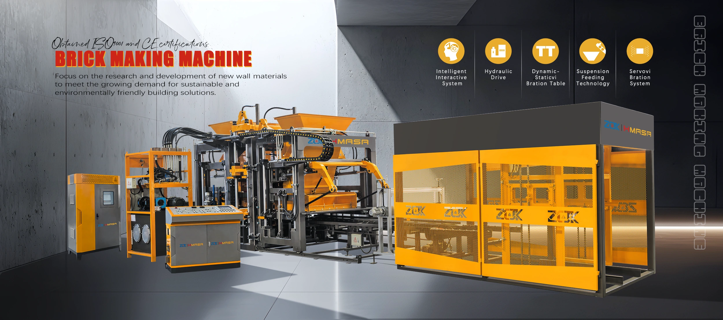 Vysoko kvalitný STROJ NA VÝROBU TEHEL