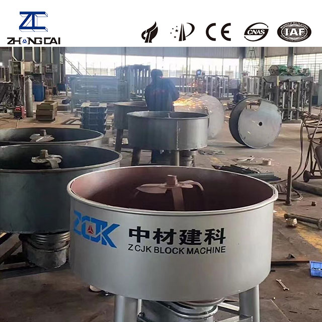 Hotová miešačka na betón